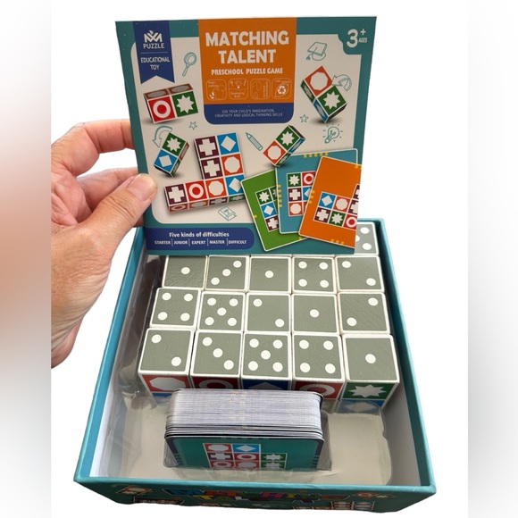 Matching Talent Preschool Puzzle Game Educational Toy - Picture 5 of 5